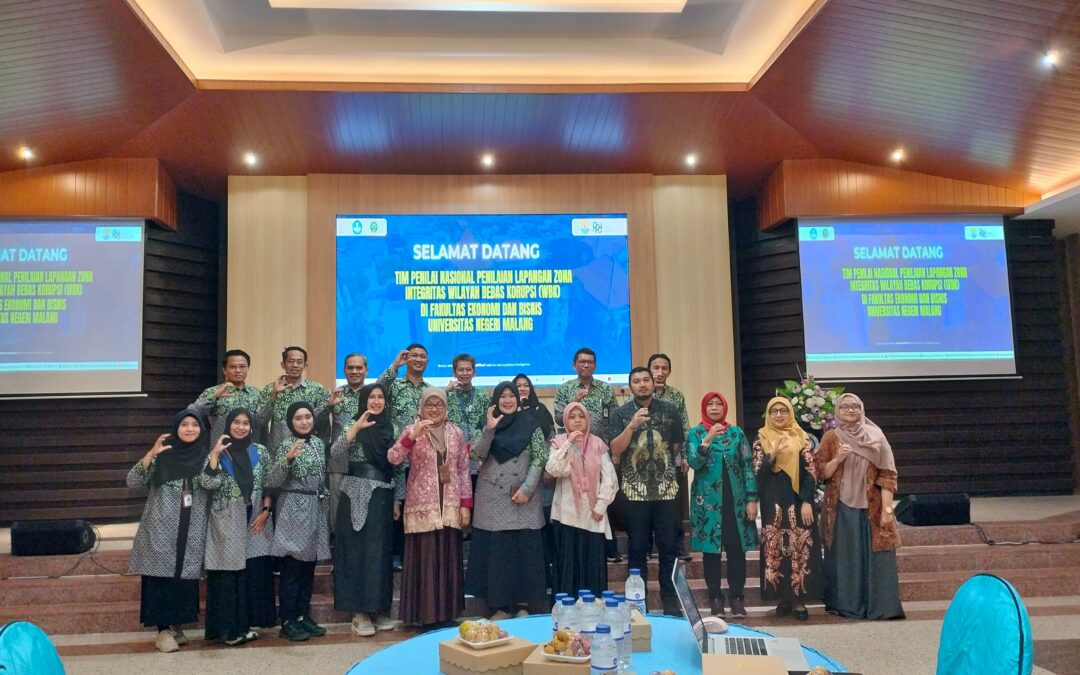 TPN KemenPANRB Laksanakan Verifikasi Lapangan Zona Integritas Menuju WBK di FEB UM